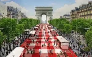 Pique-nique Champs-Élysées
